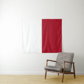 Monaco vlag wandkleed (In Situ (horizontaal))