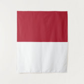 Monaco vlag wandkleed (Voorkant)