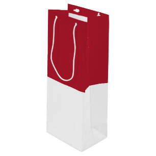 Monaco vlag wijn cadeautas