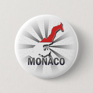 Monaco-vlagplattegrond 2.0 ronde button 5,7 cm