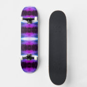 Monaco vorstendom De haven Wijnlabel uit de collec Persoonlijk Skateboard (Voorkant)