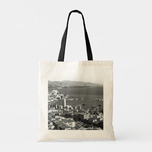  Monaco Vorstendom Monte Carlo, haven 1970 Tote Bag (Achterkant)