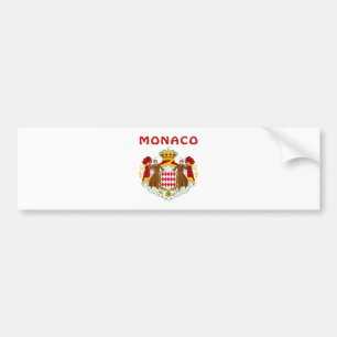 MONACO-Wapenmantel Bumpersticker