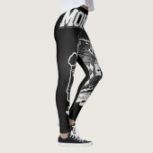 Monaco Wapenmunt Leggings (Rechts)