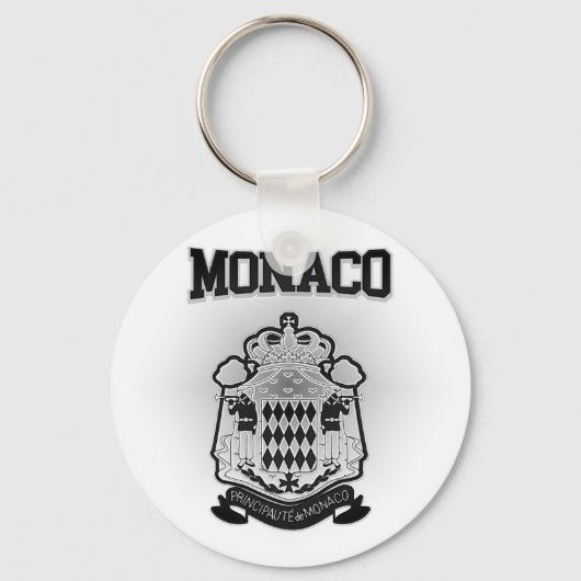 Monaco Wapenmunt Sleutelhanger (Voorkant)