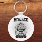 Monaco Wapenmunt Sleutelhanger (Voorkant)