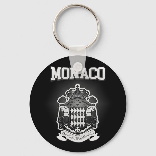 Monaco Wapenmunt Sleutelhanger (Voorkant)