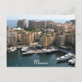 monaco woon briefkaart (Voorkant)