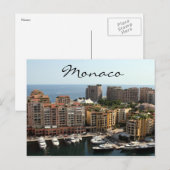 monaco woonachtig briefkaart (Voorkant / Achterkant)