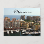 monaco woonachtig briefkaart (Voorkant)