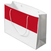 Monacovlag Groot Cadeauzakje (Achterkant Gekanteld)