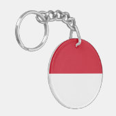 Monacovlag Sleutelhanger (Voorkant Links)