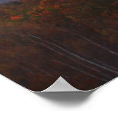 Monadnock Late Autumn Sunset Poster (Hoek)