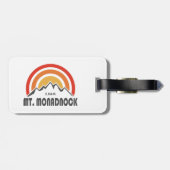 Monadnock New Hampshire Bagagelabel (Achterkant horizontaal)