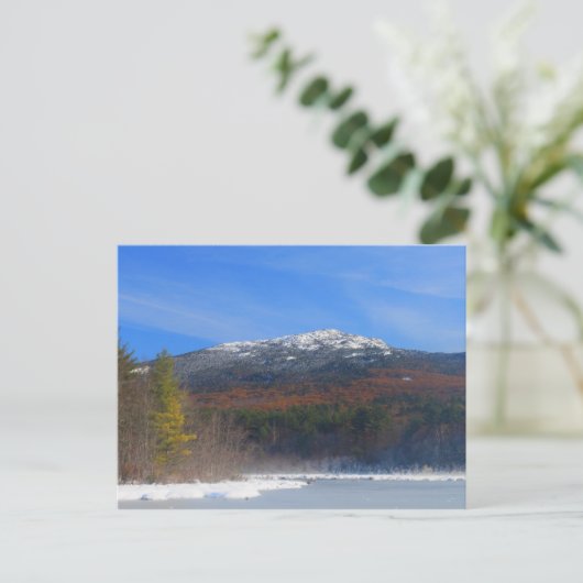 Monadnock Snow and Oak Foliage Briefkaart (Staand voorkant)