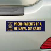 Monadnock Squadron Proud Parents Bumpersticker (Op auto)