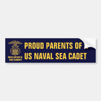 Monadnock Squadron Proud Parents Bumpersticker