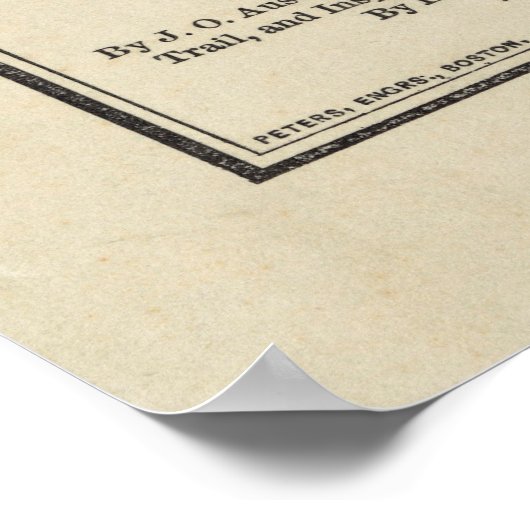 Monadnock Trail Map (1910) Poster (Hoek)