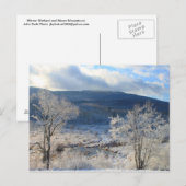 Monadnock Winter Wetland Briefkaart (Voorkant / Achterkant)