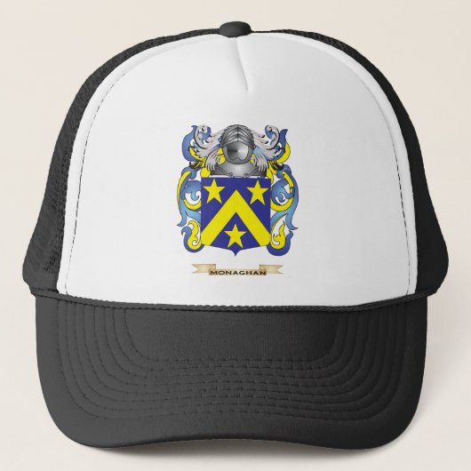 Monaghan Coat of Arms (gezinscrest) Trucker Pet (Voorkant)