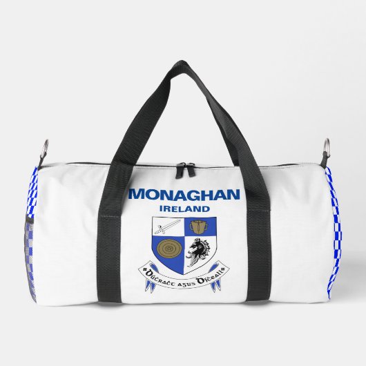Monaghan Ierland - Iers gepersonaliseerd Plunjezak (Achterkant)