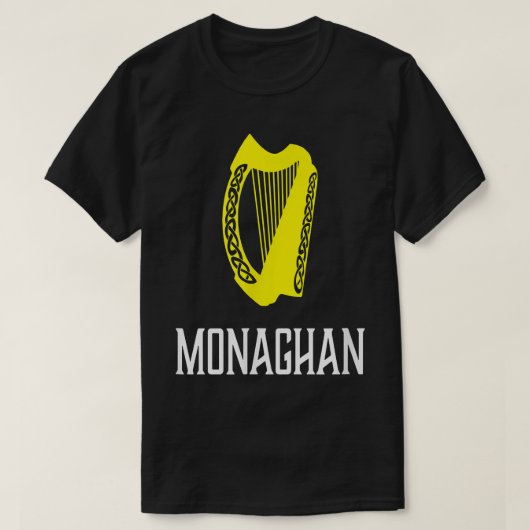 Monaghan, Ierland - Keltic Irish Gaelic T-shirt (Design voorkant)