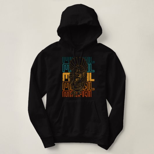 Monal nationale vogels Nepal India Impeyan fazant Hoodie (Design voorkant)