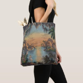 Monalisa art  tote bag (Dichtbij)