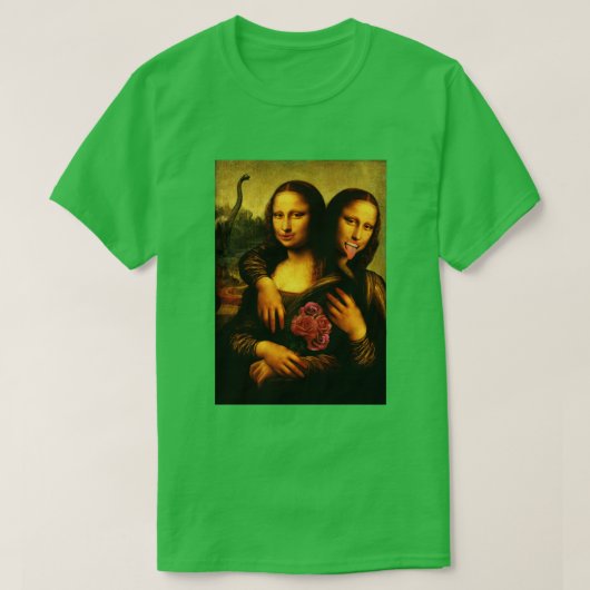 Monalisa Twins T-shirt (Design voorkant)
