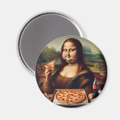 MonaLisa vet Magneet (Voorkant / Achterkant)