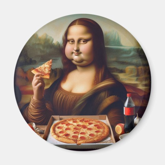 MonaLisa vet Magneet (Voorkant)