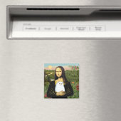 MonaLisa - Witte Perzische kitten #49 Magneet (Insitu (Vaatwasser))