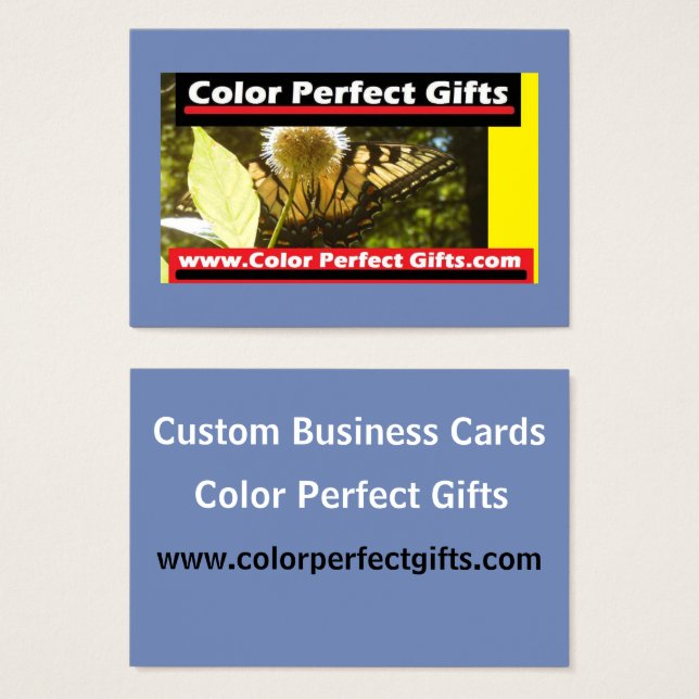 Monarch Advertisement Demo Visitekaartje (Voorkant /achterkant)