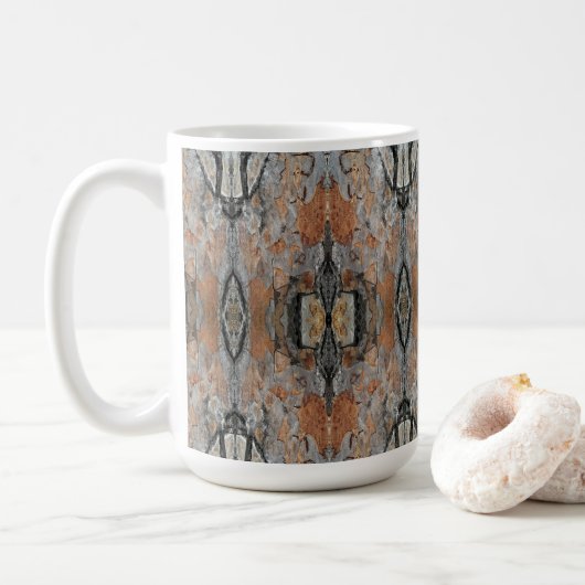 Monarch Boomstam Patroon Koffiemok (Met donut)