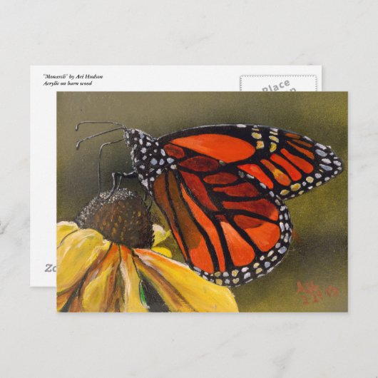 Monarch Briefkaart (Voorkant / Achterkant)