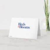 Monarch Butterfies op Zonnebloem Kaart (Achterkant)