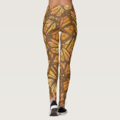 MONARCH BUTTERFLES GEFORMULEERD patroongoud Leggings (Achterkant)