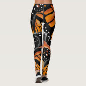 MONARCH BUTTERFLES GROTE PATROON DOOR Slipperywind Leggings (Achterkant)