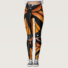 MONARCH BUTTERFLES GROTE PATROON DOOR Slipperywind Leggings