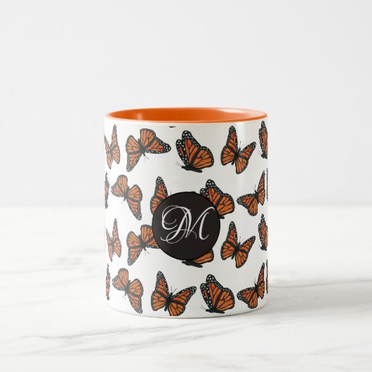 Monarch Butterflies 11 oz Two-Tone Mok (Center)