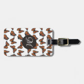 Monarch Butterflies Bagagelabel (Voorkant horizontaal)