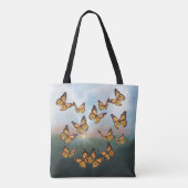 Monarch Butterflies bij dagontwerp Tote Bag (Achterkant)