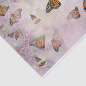 Monarch Butterflies Blossom Tissuepapier (Detail)