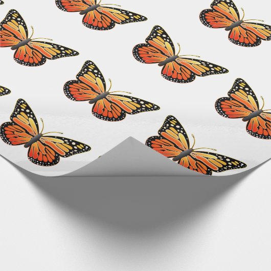 Monarch Butterflies Cadeaupapier (Hoek)