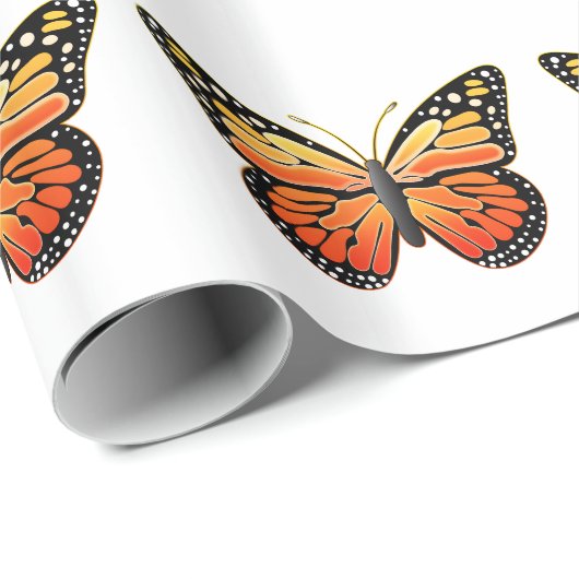 Monarch Butterflies Cadeaupapier (Rol Hoek)