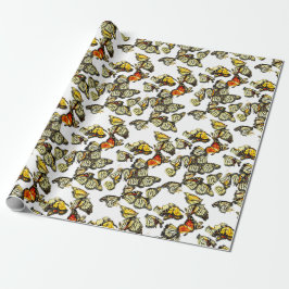 Monarch Butterflies Cadeaupapier