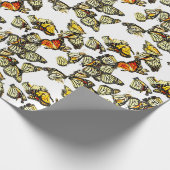 Monarch Butterflies Cadeaupapier (Hoek)