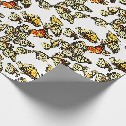 Monarch Butterflies Cadeaupapier (Hoek)