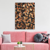Monarch Butterflies Canvas Afdruk (Insitu (Woonkamer))