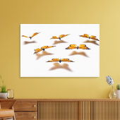 Monarch Butterflies Canvas Afdruk (Insitu (Woonkamer))